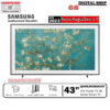 Samsung The Frame Art Mode 4K SMART TV 43LS03B ขนาด 43 นิ้ว รุ่น QA43LS03BAKXXT