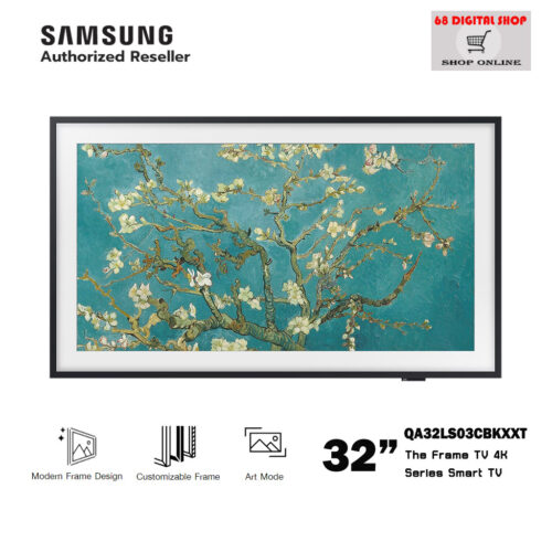 SAMSUNG The Frame QLED 32LS03C Smart TV Full HD Series 32 นิ้ว รุ่น QA32LS03CBKXXT