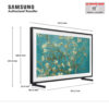 SAMSUNG The Frame QLED 32LS03C Smart TV Full HD Series 32 นิ้ว รุ่น QA32LS03CBKXXT
