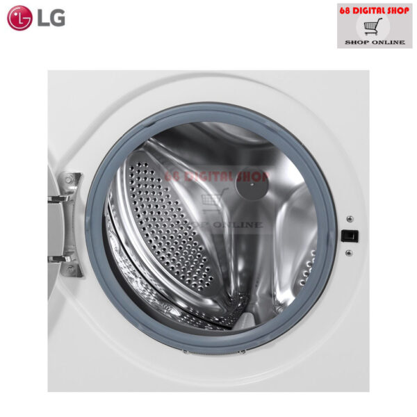 LG เครื่องซักผ้าฝาหน้า ระบบ Inverter Direct Drive ความจุซัก 8 กก. รุ่น FM1208N6W