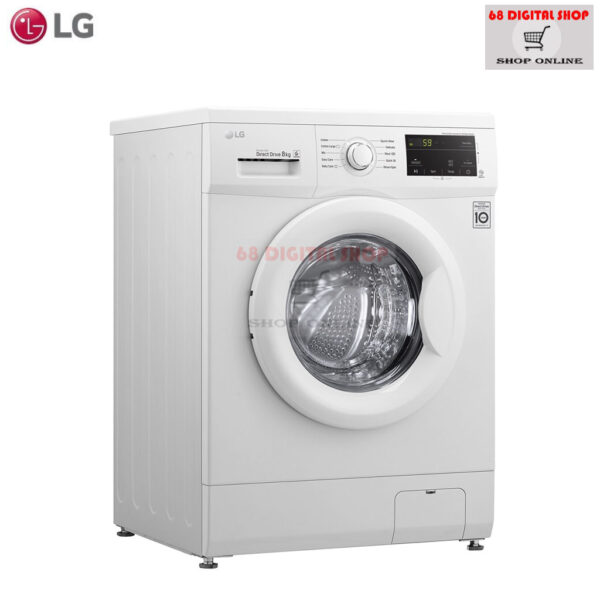 LG เครื่องซักผ้าฝาหน้า ระบบ Inverter Direct Drive ความจุซัก 8 กก. รุ่น FM1208N6W