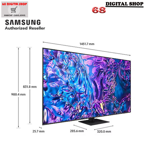 SAMSUNG QLED TV 4K SMART TV 120Hz 65 นิ้ว รุ่น QA65Q70DAKXXT