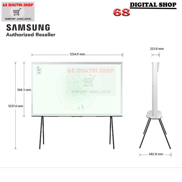 Samsung The Serif QLED TV 4K Smart TV 55 นิ้ว รุ่น QA55LS01DAKXXT