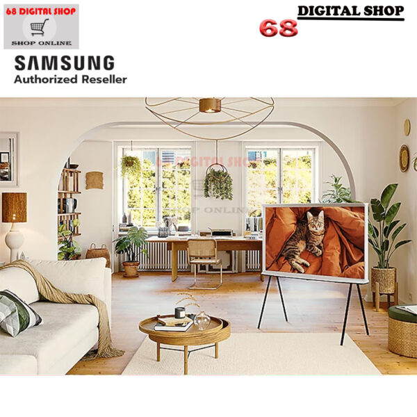 Samsung The Serif QLED TV 4K Smart TV 55 นิ้ว รุ่น QA55LS01DAKXXT