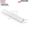 SAMSUNG Soundbar S-series ระบบเสียง 5.0ch 200w รุ่น HW-S61D/XT