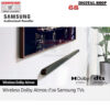 Samsung Soundbar Ultra Slim 3.1.2 Ch 330W รุ่น HW-S800D/XT (สีดำ BLACK)