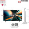 Hisense Mini LED ULED Smart 4K Dolby Vision & Dolby Atmos 144Hz 75 นิ้ว รุ่น 75U6Q