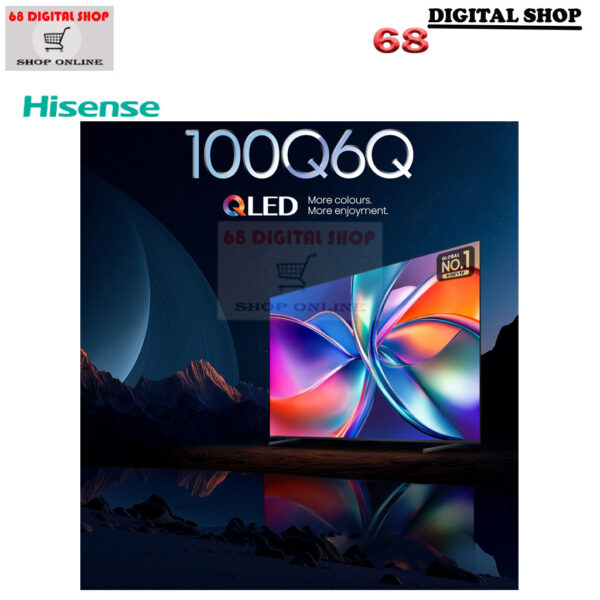 Hisense QLED 4K VIDAA Quantum Dot TV Smart TV 100 นิ้ว รุ่น 100Q6Q