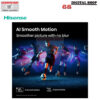 Hisense QLED 4K VIDAA Smart TV Quantum Dot Dolby Vision & Atmos TV 144Hz 85 นิ้ว รุ่น 85Q7Q