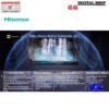 Hisense Mini LED ULED Smart 4K Dolby Vision & Dolby Atmos 144Hz 85 นิ้ว รุ่น 85U6Q