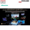 Hisense Mini LED ULED Smart 4K Dolby Vision & Dolby Atmos 144Hz 75 นิ้ว รุ่น 75U6Q