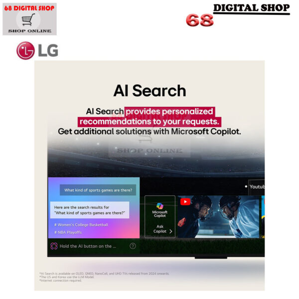 LG NanoCell AI 4K Smart TV 86 นิ้ว รุ่น 86NANO80ASA