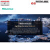 Hisense Mini-LED PRO ULED 4K VIDAA Smart TV 144 HZ 75 นิ้ว รุ่น 75U8N