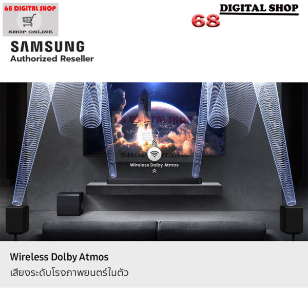 4 SAMSUNG Premium Q-series Soundbar ระบบเสียง 9.1.4Ch 580W รุ่น HW-Q930F/XT