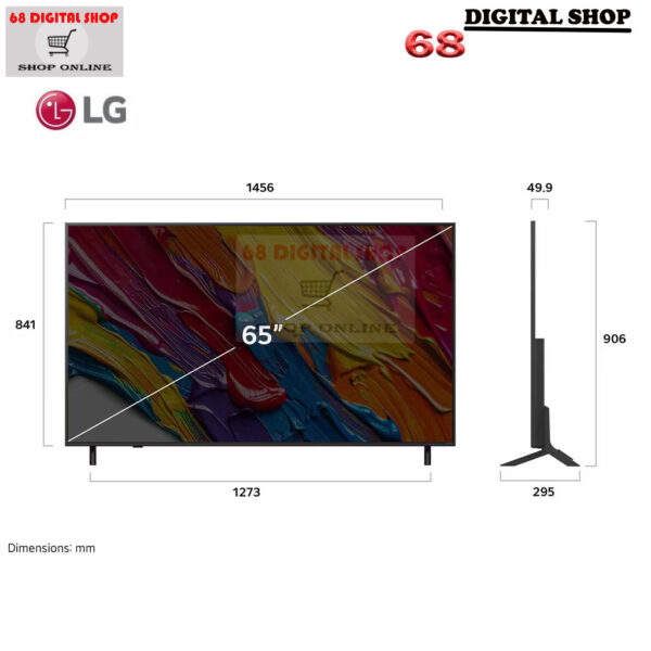 LG 65QNED82 QNED AI Smart TV 4K ขนาด 65 นิ้ว รุ่น 65QNED82ASA