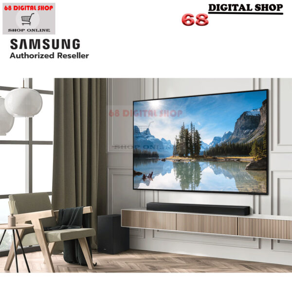 SAMSUNG Soundbar B-series ลำโพงซาวด์บาร์ซัมซุง 410 วัตต์ ระบบเสียง 3.1 Ch รุ่น HW-B650D/XT