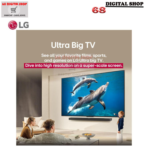 LG 65QNED82 QNED AI Smart TV 4K ขนาด 65 นิ้ว รุ่น 65QNED82ASA