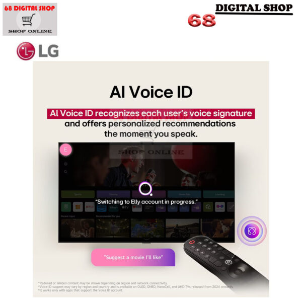 LG 65QNED82 QNED AI Smart TV 4K ขนาด 65 นิ้ว รุ่น 65QNED82ASA