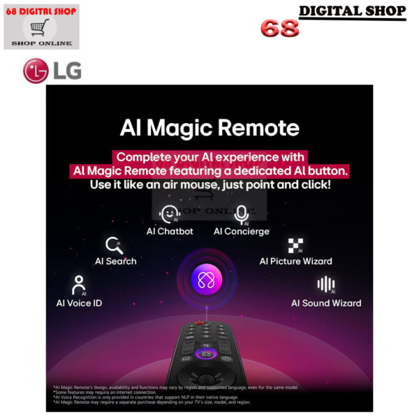 LG 65QNED82 QNED AI Smart TV 4K ขนาด 65 นิ้ว รุ่น 65QNED82ASA
