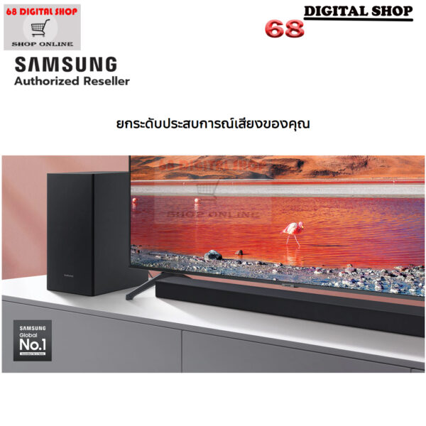 Samsung HW-T420 Soundbar T-Series ซัมซุงซาวด์บาร์ 150 วัตต์ 2.1 CH รุ่น HW-T420/XT