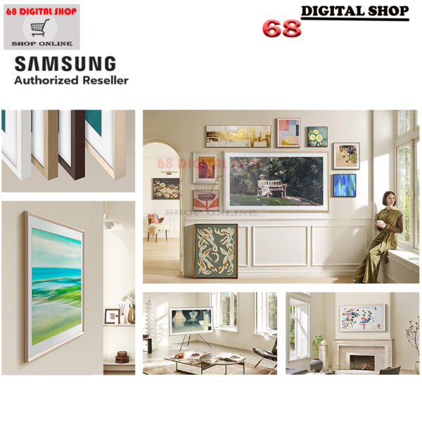 SAMSUNG Customizable Frame กรอบของ TV The Frame ใช้กับทีวีรุ่น QA65LS03 ปี 2021-2026 รุ่น VG-SCFF