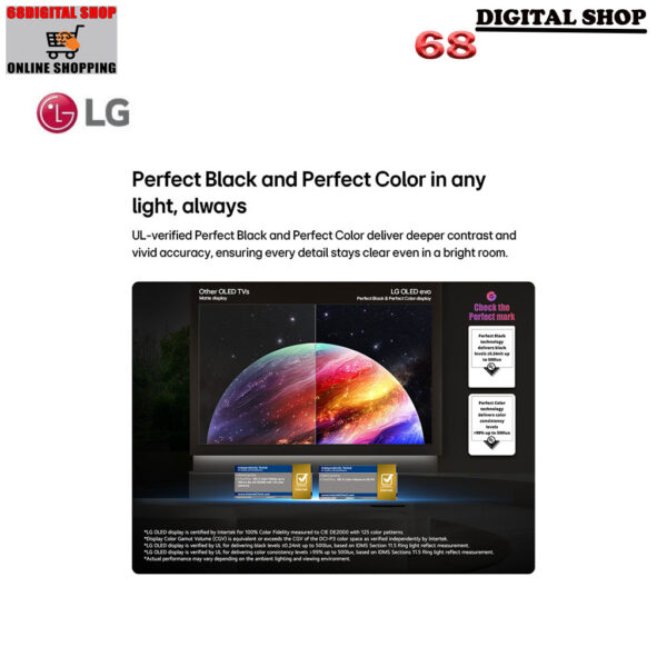 LG OLED evo G6 4K Smart TV 97 นิ้ว รุ่น OLED97G6PSA