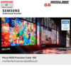 SAMSUNG Micro RGB 4K Vision AI Smart TV 100 นิ้ว รุ่น MRA100R85HKXXT
