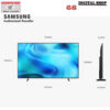 Samsung crystal uhd 43 inch ua43u8500hkxxt dimension Samsung Crystal UHD 4K Vision AI Smart TV 43 นิ้ว รุ่น UA43U8500HKXXT ขนาดตัวเครื่อง