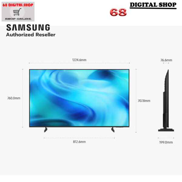 Samsung crystal uhd 55 inch ua55u8500hkxxt dimension Samsung Crystal UHD 4K Vision AI Smart TV 55 นิ้ว รุ่น UA55U8500HKXXT ขนาดตัวเครื่อง