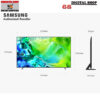 Samsung Mini LED 4K Vision AI Smart TV 100 นิ้ว รุ่น UA100M90HKXXT พร้อมขนาดและมิติ