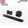 Samsung Soundbar Q-Series HW-Q990H/XT ขนาดและมิติ Samsung Soundbar Q-Series 11.1.4ch 756 วัตต์ รุ่น HW-Q990H/XT พร้อมขนาดและมิติ