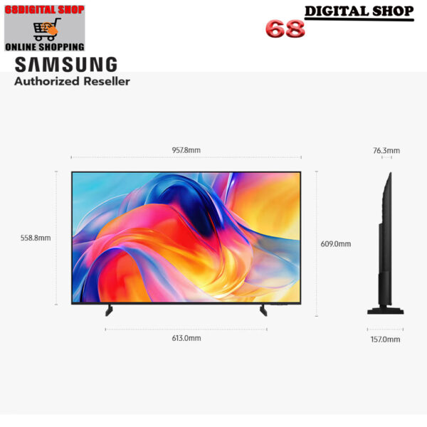 samsung mini led 43 inch model ua43m77hakxxt dimension Samsung Mini LED Vision AI Smart TV 43 นิ้ว รุ่น UA43M77HAKXXT